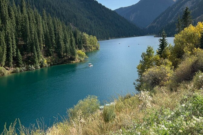 1 Day Tour Charyn Canyon, Kolsai/Kaindy lakes - Kolsai Lake among three mountain levels