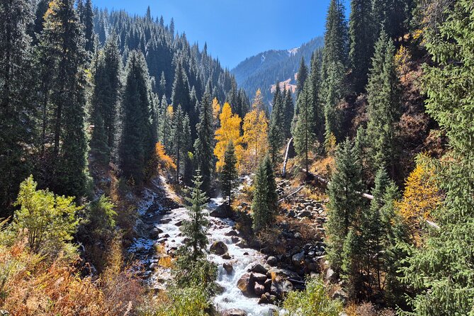 Alma-Arasan & Ayusai Mountain Gorges with Hot Springs Tour - Leaving Almaty for Alma-Arasan Gorge