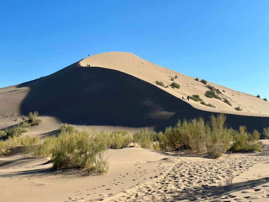 Almaty: 2-Day Altyn-Emel National Park Tour with Meals - Leaving Almaty in a Mitsubishi Delica 4x4