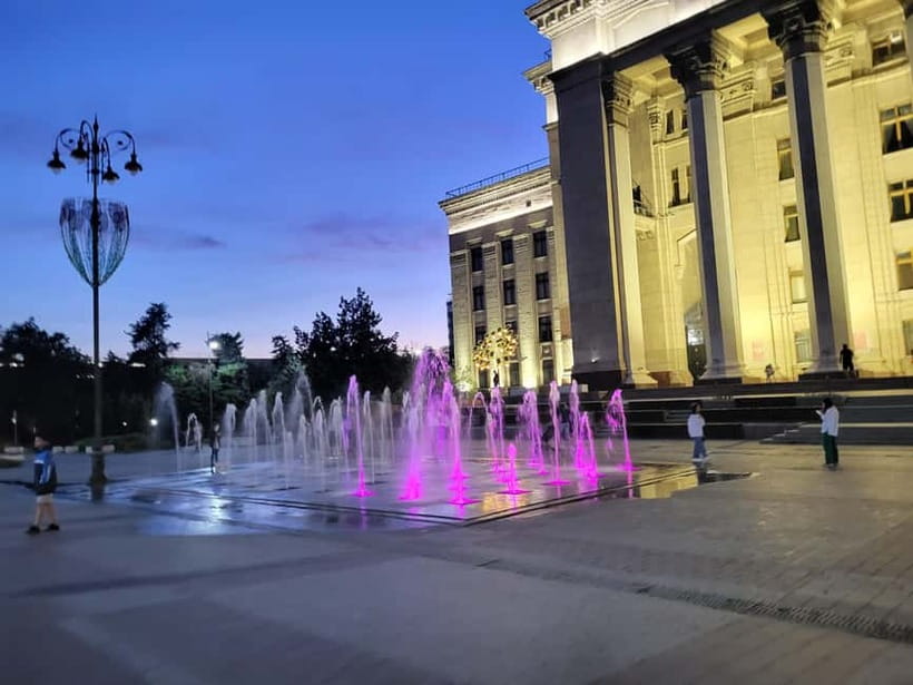 Almaty: City Highlights and Local Market Tour Green Bazaar - The Almaty Arts Museum and city-center sights