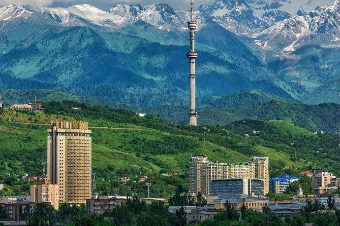 Almaty city, Medeu, Shymbulak, Green Bazaar,Panfilov & Cathedral - Panfilov Park and the wooden Ascension Cathedral