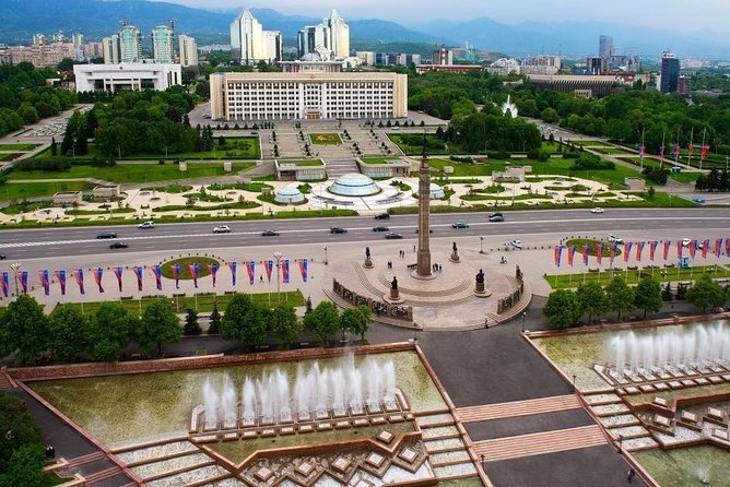Almaty City Walking Tour - Panfilov Park and the memory of war
