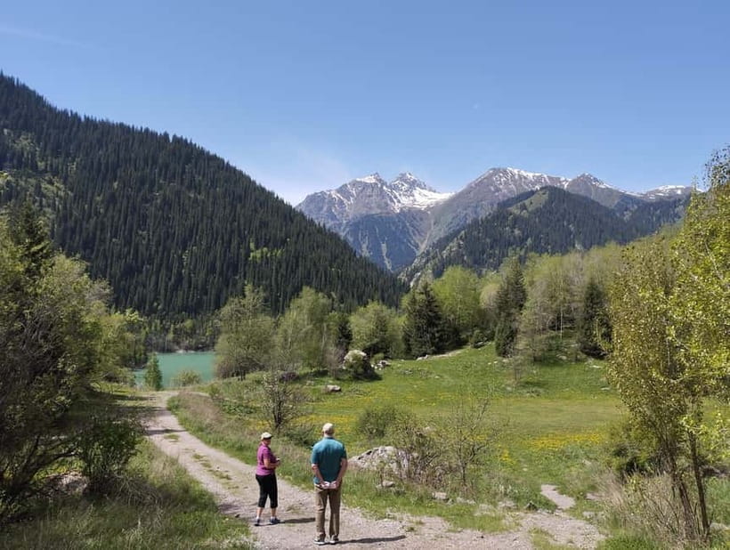 Almaty: Issyk Lake and Turgen Gorge Waterfall Day Tour - Leaving Almaty for the Tian Shan foothills