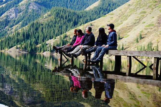 Almaty: Kolsay, Kaindy Lakes and Black Canyon Day Trip - Kaindy Lake and its submerged forest