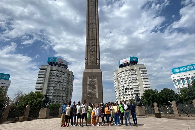 Almaty walking city tour - The Abay to Almaly metro connection
