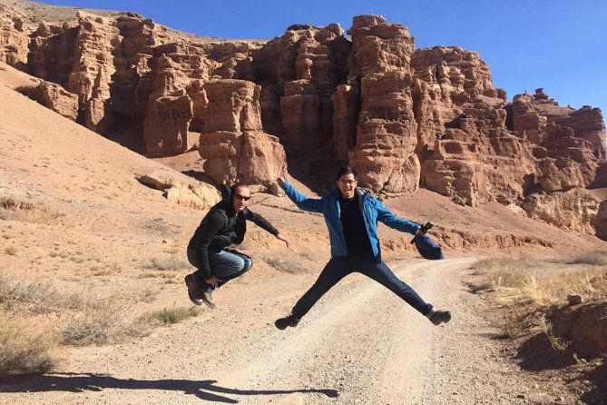Charyn Canyon Private tour from Almaty, 1 day - 4 p.m. at Bartogai Reservoir