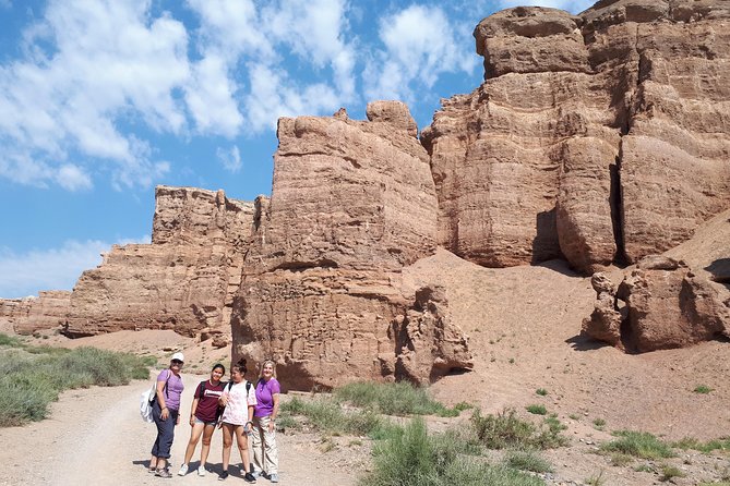 Charyn canyon - The road east from Almaty
