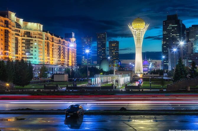 Guided Night Time Tour of Astana in a Private Car - Why Astana works so well at night