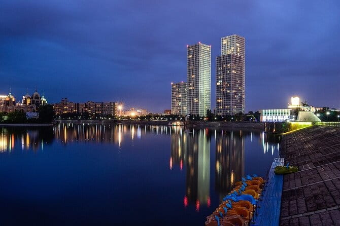 Guided Night Time Tour of Astana in a Private Car - The Grand Mosque and Nur-Astana Mosque