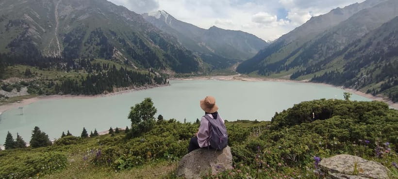 Hiking to the magical Big Almaty Lake - The forest route and the legendary Japanese Road