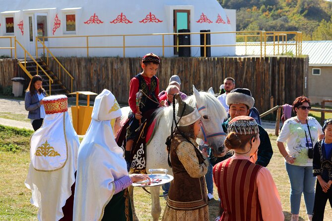 Kazakh Ethno-Village Tour - Making baursaks, the small Kazakh bread treats