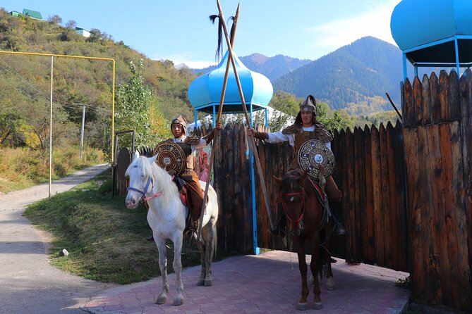 Kazakh Ethno-Village Tour - A morning welcome with warriors and Shashu