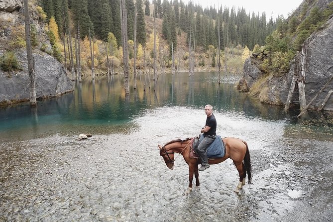 Kolsai and Kaindy lakes, via Charyn canyon. Private Day Tour from Almaty - Transport, meals, and what the $375 covers