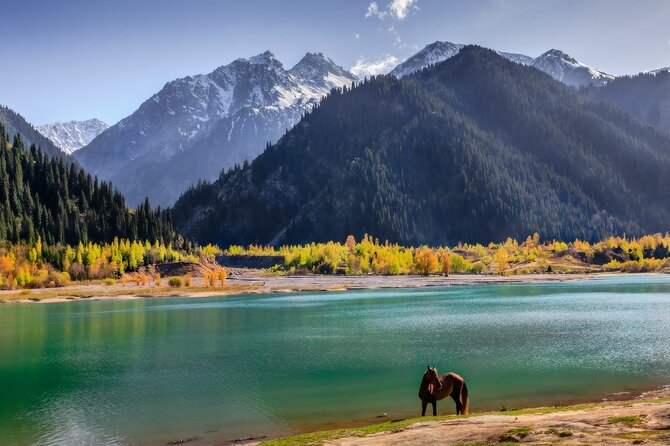 Lake Issyk with Turgen (Bear) Waterfall tour - The morning ride into Turgen Gorge