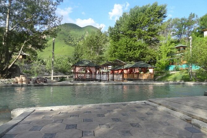 Live show in Huns Gunny Ethno Village with lunch and Troat Farm - Lunch brings Kazakh food to the table