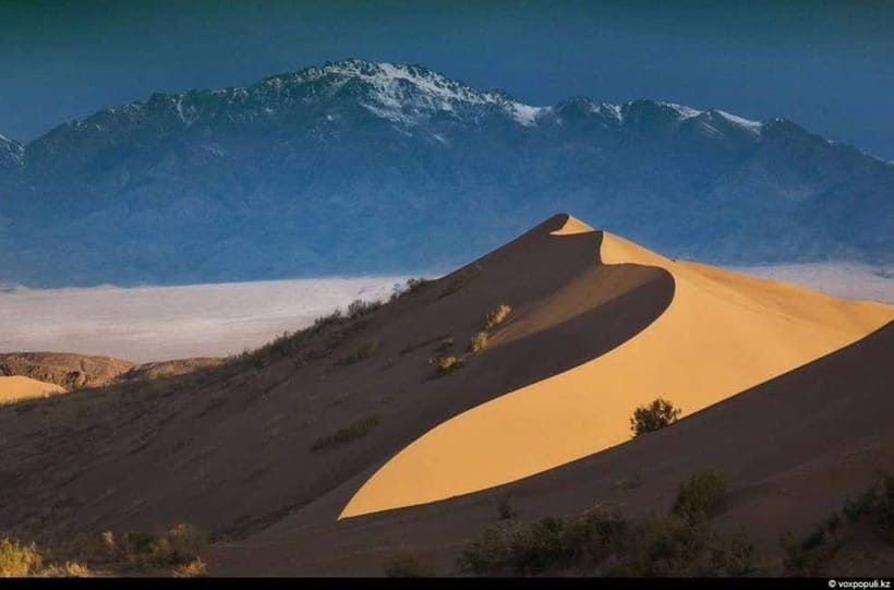 One Day Tour to Altyn-Emel: Singing Dune and Aktau Mountain - The 4:30 AM start and the road to Basshi